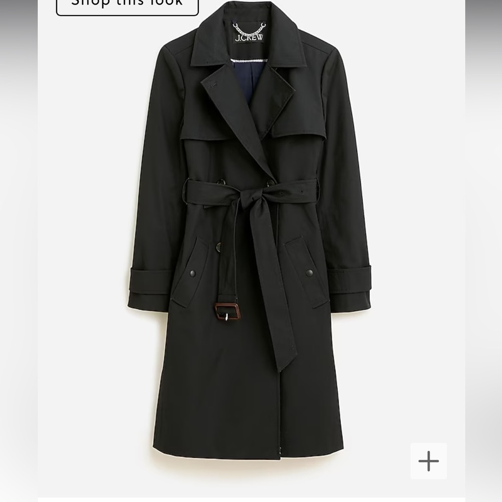 J Crew New Icon Trench Coat- NWT